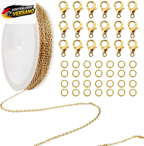 Edelstahl gliederkette diy - gliederkette, 5m