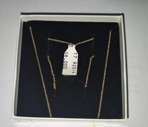 Halskette 585er gold - halskette, +