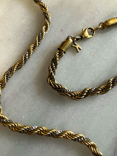 Goldfarbene halskette art - goldfarbene,