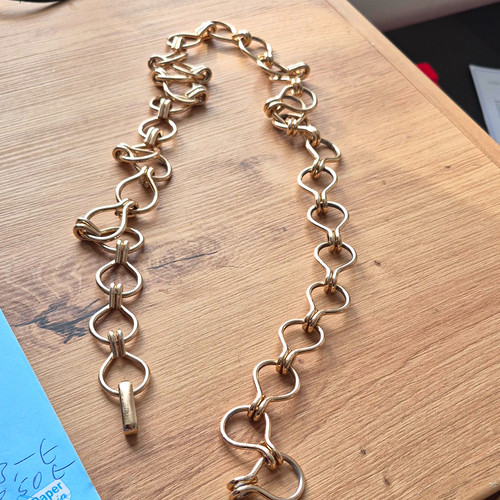 Halskette gliederkette gold - gliederkette,