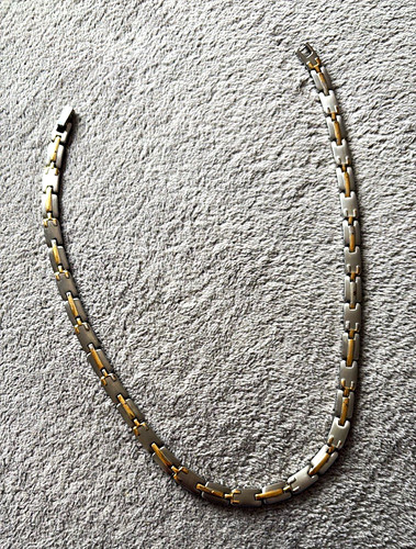 Zweifarbige gliederkette - zweifarbige,