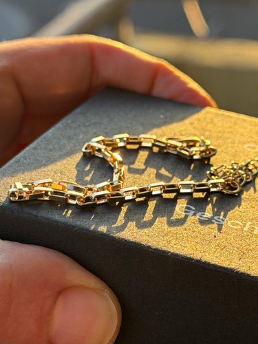 Gliederarmband goldfarben