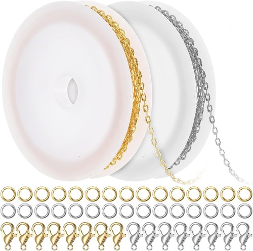 Rollen gliederkette gold - 6, m