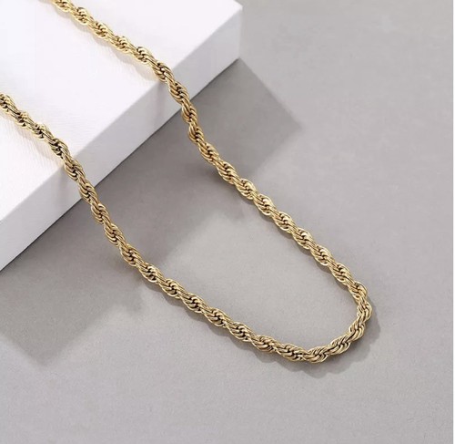 Kordelkette gold halskette - gold,