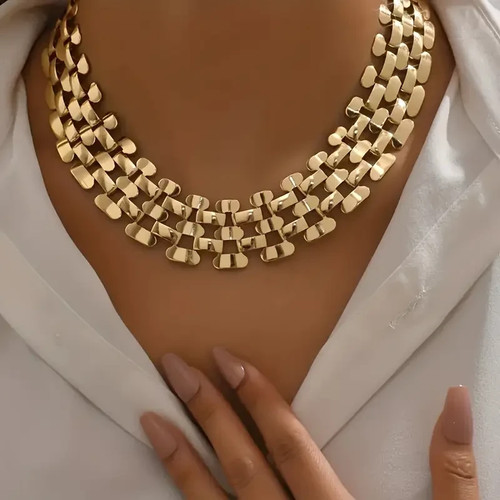 Luxus statement collier kette - collier,