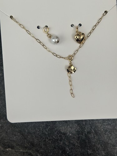 Halskette mit herz charm - mit, &