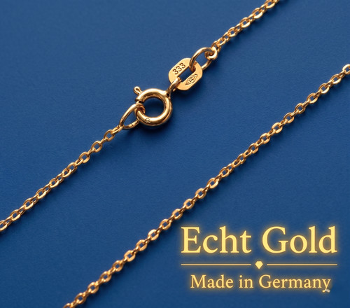 Echt gold 333 ankerkette - gold,