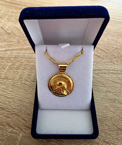 585 gold spartaner - helm, mit