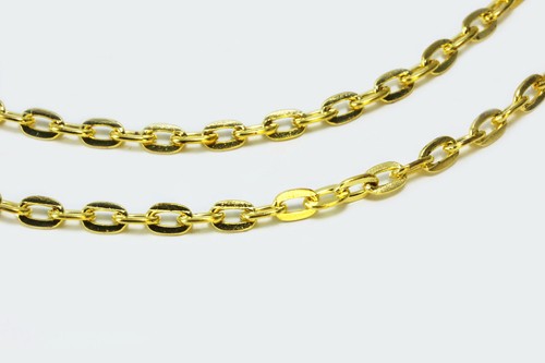 Metallkette 3x5mm - , 1m