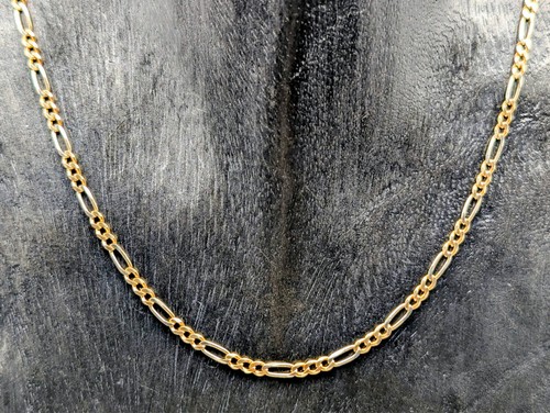Figarokette kette 585 14k - figarokette,