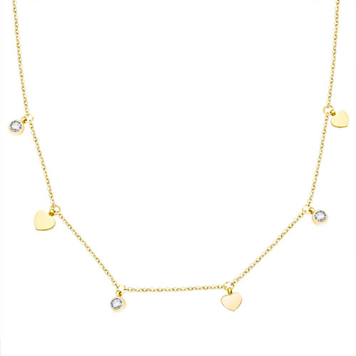 Herzkette damen kette herz - herzkette,