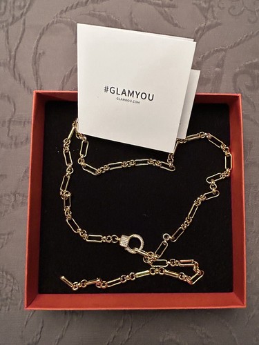 Glambou gliederkette gold lang - gold,