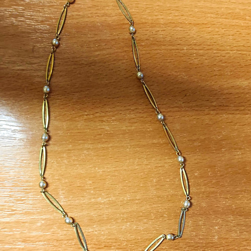Goldfarbene gliederkette - goldfarbene,