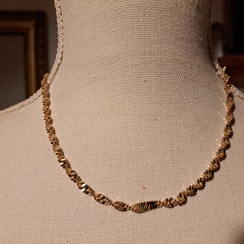 Goldfarbene kette halskette - kette,