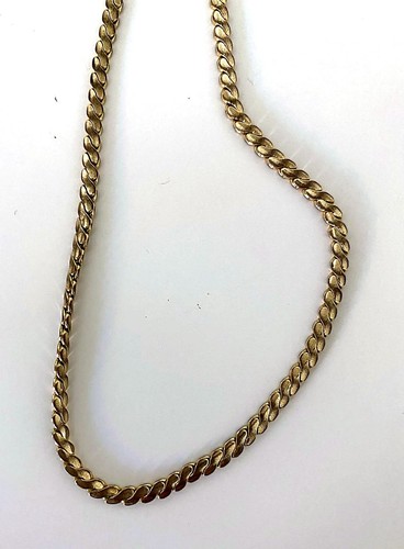 Halskette goldfarben glieder - halskette,