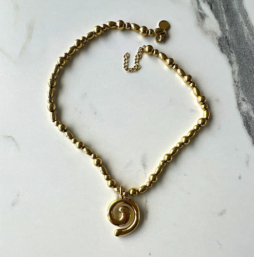 Goldfarbene gliederkette - goldfarbene,