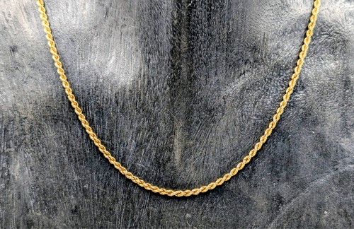 Kordelkette gelbgold kette - kordelkette,