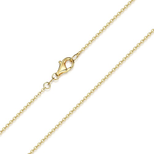 Materia gold ankerkette - gold, 925